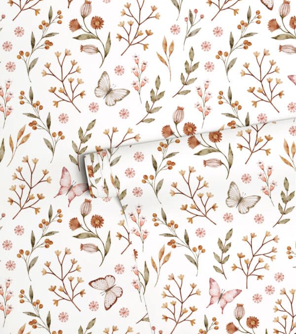 Lilipinso Coccinella Behangstaal Butterflies and Flowers 3700412477656