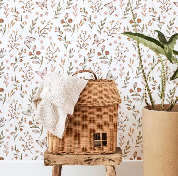 Lilipinso Coccinella Behangstaal Butterflies and Flowers 3700412477656