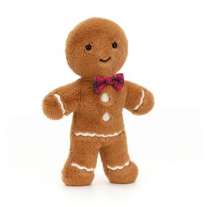 JGB3FT Jellycat Kerst Knuffel Jolly Gingerbread Fred Medium 670983148428 (1)