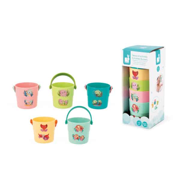 Janod Badspeelgoed Bademmertjes Baby Dieren 3700217347222 - 114722 (2)