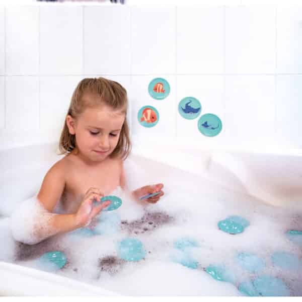 Janod Badspeelgoed Memory Baby Dieren 3700217347239 - 114723 - (3)