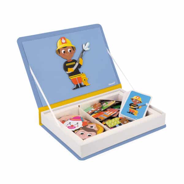 Janod Magneetboek Magneti - Beroepen 3700217325978 - 112597 (2)