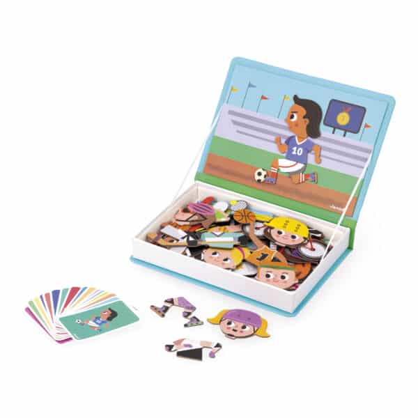 Janod Magneetboek Magneti - Sporten 3700217325961 - 112596 - (2)