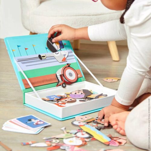 Janod Magneetboek Magneti - Sporten 3700217325961 - 112596