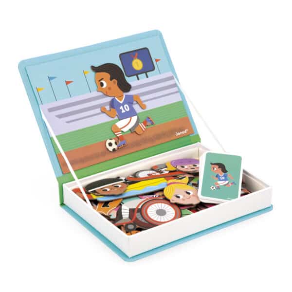 Janod Magneetboek Magneti - Sporten 3700217325961 - 112596 - (6)
