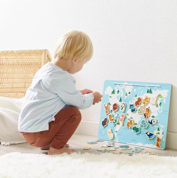 Janod Magneetbord De Wereld +2jr 3700217354688 - 115468 - (1)