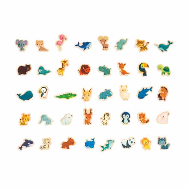 Janod Magneetbord De Wereld +2jr 3700217354688 - 115468 - (2)
