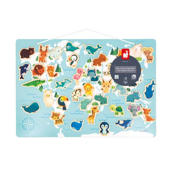 Janod Magneetbord De Wereld +2jr 3700217354688 - 115468 - (6)