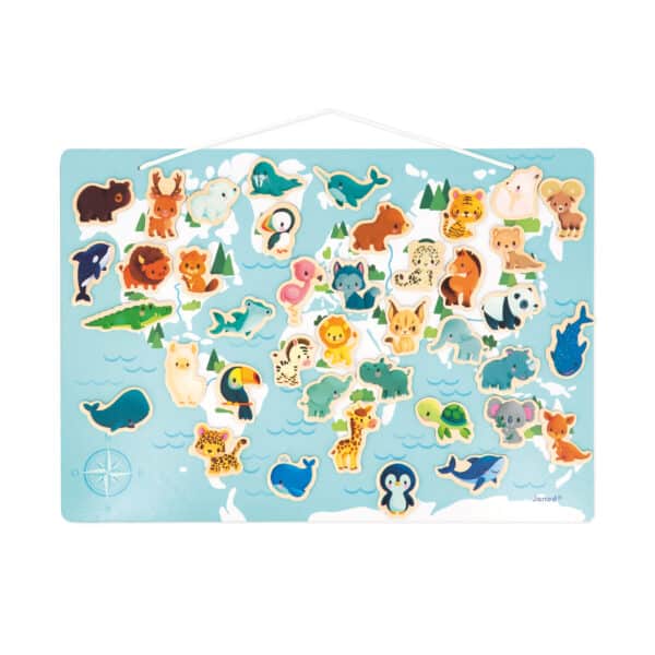Janod Magneetbord De Wereld +2jr 3700217354688 - 115468 - (7)