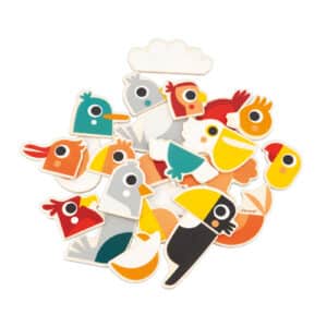 Janod Magneten Vogels (24 stuks) +2jr 3700217396435 - 119643 (4)