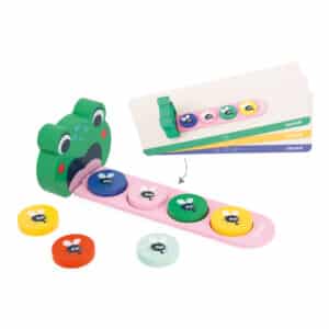 Janod Montessori Algoritme Kikker 3700217350888 - 115088 (1)