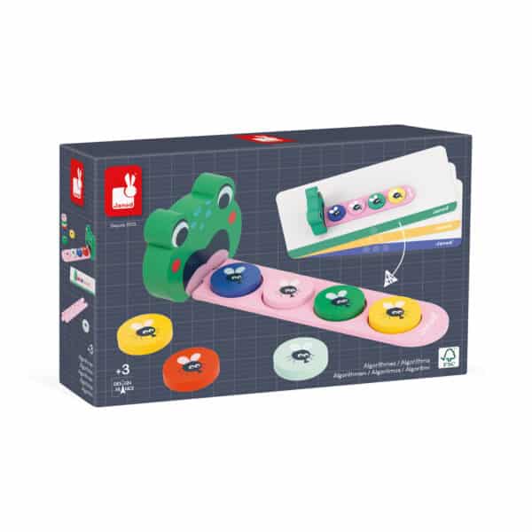 Janod Montessori Algoritme Kikker 3700217350888 - 115088 (2)