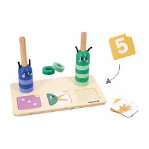 Janod Montessori Leer Tellen en Vergelijken 3700217350857 - 115085 - (1)