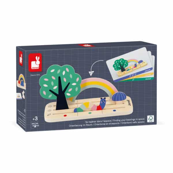 Janod Montessori Vind je Plaats in de Tuin 3700217350772 - 115077 - (10)