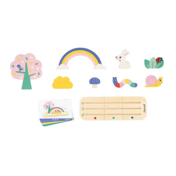 Janod Montessori Vind je Plaats in de Tuin 3700217350772 - 115077 - (3)