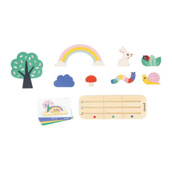 Janod Montessori Vind je Plaats in de Tuin 3700217350772 - 115077 - (4)
