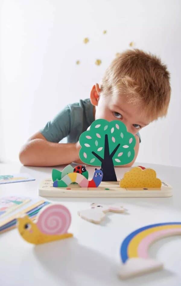 Janod Montessori Vind je Plaats in de Tuin 3700217350772 - 115077