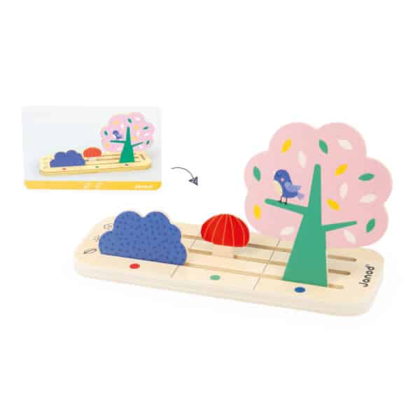 Janod Montessori Vind je Plaats in de Tuin 3700217350772 - 115077 - (7)