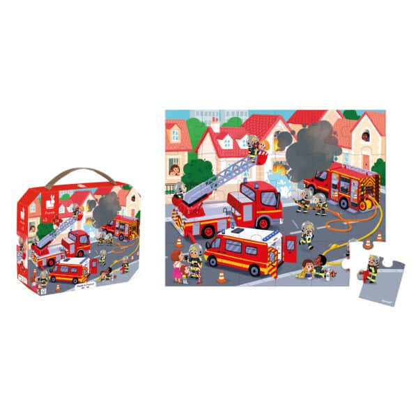 Janod Puzzel De Brandweer +3jr 3700217326050 - 112605 - (2)