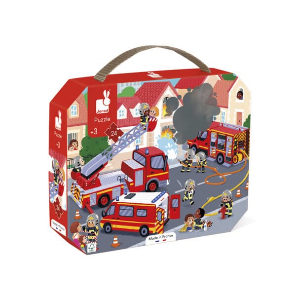 Janod Puzzel De Brandweer +3jr 3700217326050 - 112605 - (3)