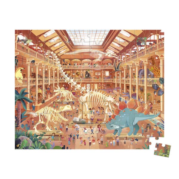 Janod Puzzel Het Natuurhistorisch Museum +6jr 3700217326067 - 112606 - (1)
