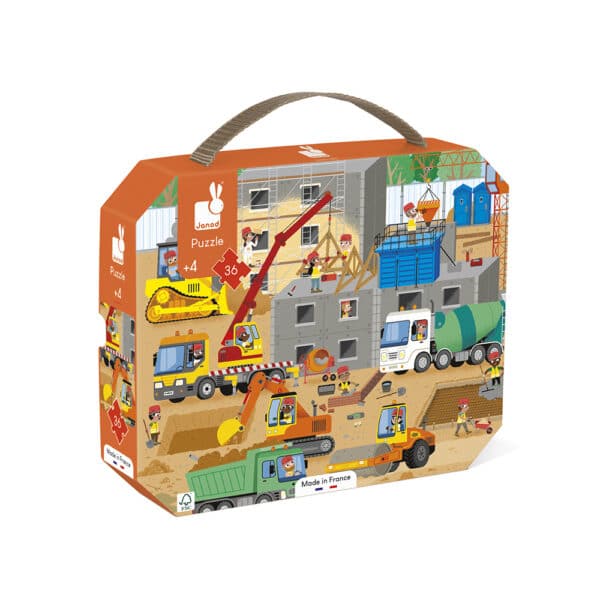 Janod Puzzel Op de Bouwplaats +4jr 700217326043 - 112604