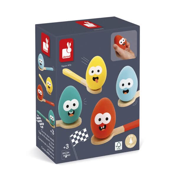 Janod Spel Eieren Race +3jr 3700217377298 - 117729 (1)