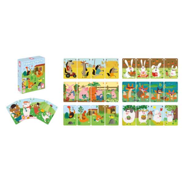 Janod Spel Kwartet Boerderij +3jr 3700217327569 - 112756 (7)