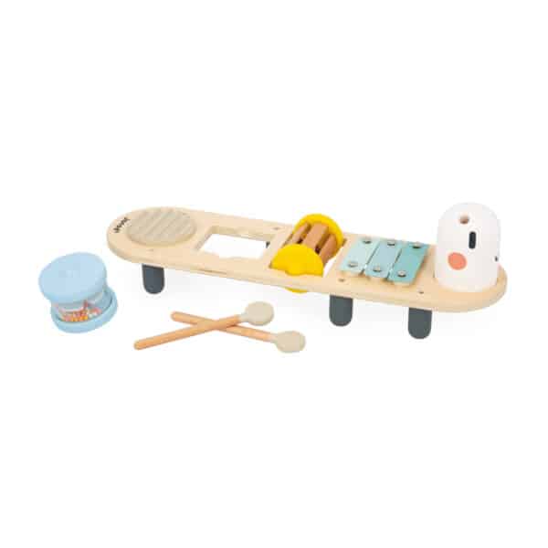 Janod Sweet Cocoon Muziek Rups 3700217340582- (4)