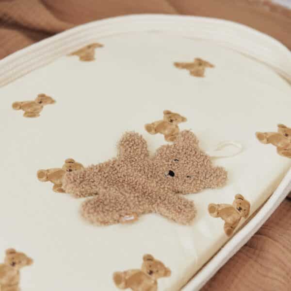 Jollein Aankleedkussenhoes Jersey Teddy Bear