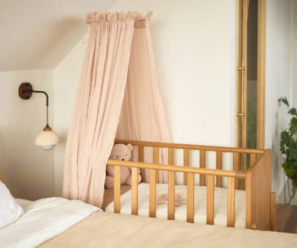 Jollein Baby Wieg Sluier Vintage Wild Rose 8717329387249