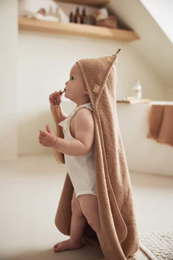 Jollein Badcape badstof - Biscuit - 534-514-00103 - 8717329368590 (3)