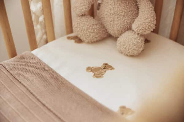 Jollein Hoeslaken Wieg Jersey Teddy Bear (2)