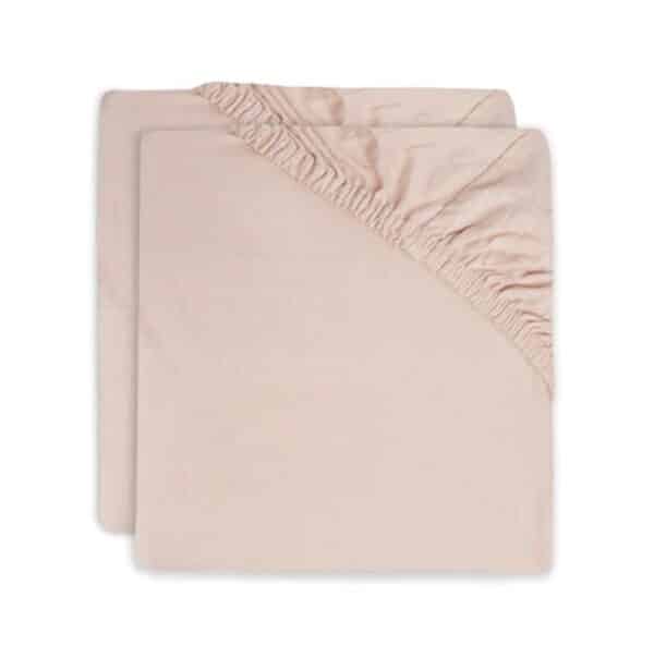 Jollein Hoeslaken Wieg Jersey Wild Rose (40x90cm) (set van 2) 8717329376595