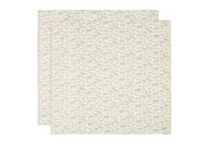 Jollein Hydrofiele Doeken Large Animals Olive Green (set van 2) 8717329376977 - 535-852-67043 (3)