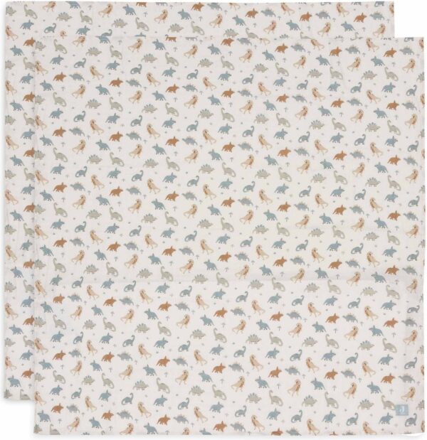 Jollein Hydrofiele Doeken Large Roarsome (set van 2) 8717329387973