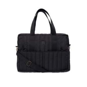 Jollein Luiertas Puffed Bag Moos Zwart 8717329381261 (1)
