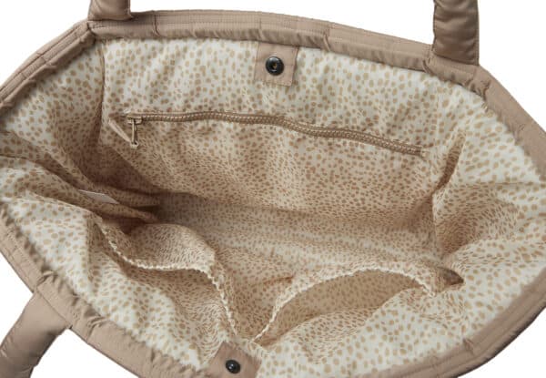 Jollein Luiertas Puffed Bag Tara - Biscuit 027-818-00103 - 8717329373631 - (3)