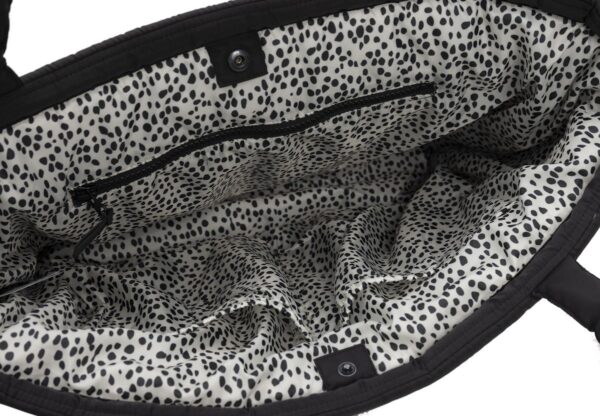 Jollein Luiertas Puffed Bag Tara - Zwart 8717329378674 (5)