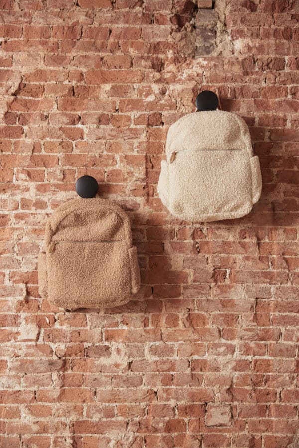 Jollein Luiertas Rugzak Boucle - Biscuit - 027-818-66067 - 8717329370975 (2)
