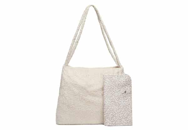 Jollein Luiertas Shopper Boucle - Naturel 027-819-66060-8717329373570 - (2)