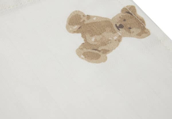 Jollein Monddoekjes Hydrofiel Teddy Bear (set van 3) 537-848-66095 - 8717329369450 (2)