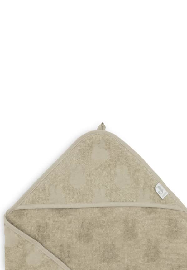 Jollein-Nijntje 8717329380530 534-514-67087 Jollein Badcape Badstof Nijntje Miffy Jacquard Olive Green (4)