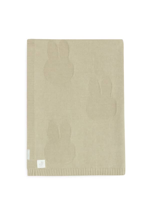 Jollein-Nijntje_8717329379008_8717329379015 Jollein Wieg Deken Nijntje Happy Miffy Olive Green (7)