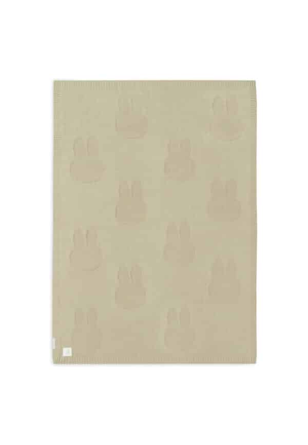 Jollein-Nijntje_8717329379008_8717329379015 Jollein Wieg Deken Nijntje Happy Miffy Olive Green (9)