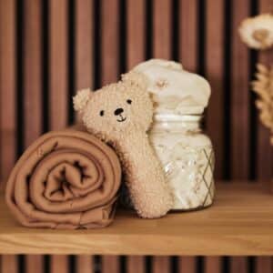 Jollein Rammelaar Teddy Bear - Biscuit 039-001-67005 8717329370234 - (9)