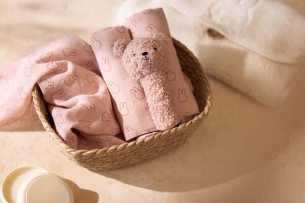 Jollein Rammelaar Teddy Bear Wild Rose 8717329388734