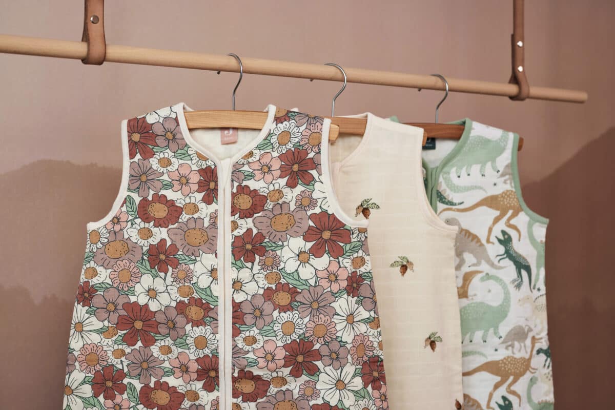 Jollein Slaapzak Hydrofiel - Blossom Babyslaapzak Zomer 70 90 en 110 cm (2)