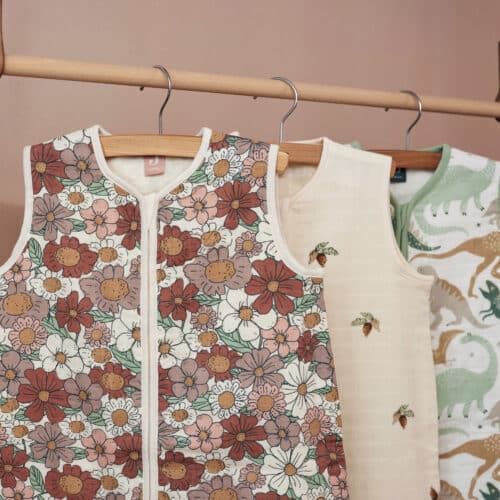Jollein Slaapzak Hydrofiel - Blossom Babyslaapzak Zomer 70 90 en 110 cm (2)