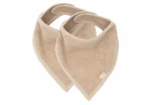 Jollein Slab Bandana Biscuit (set van 2) 8717329376755 029-867-00103 (1)
